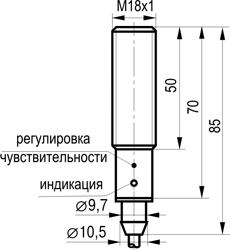 Габариты CSB AF41A5-31P-6-LZ